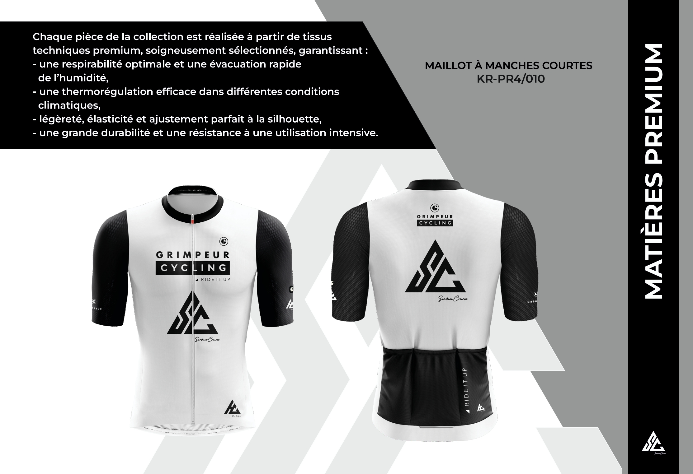 Grimpeur SC Maillot à Manches Courts Homme