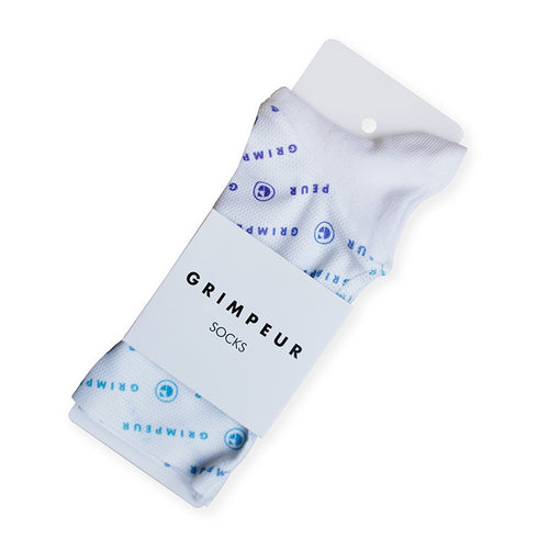 chaussettes evolution - violet/turquoise, Skarpety startowe, turkusowo/fioletowe Grimpeur