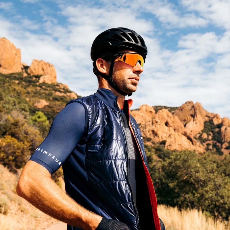 Gilets gravel - bleu marine