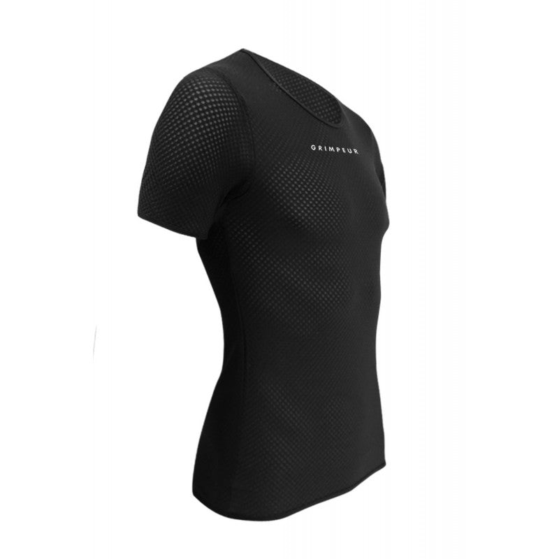 Grimpeur sous-vêtements - noir à manches courtes