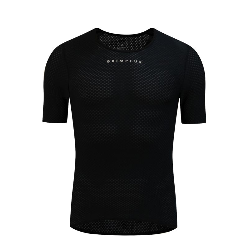 Grimpeur sous-vêtements - noir à manches courtes