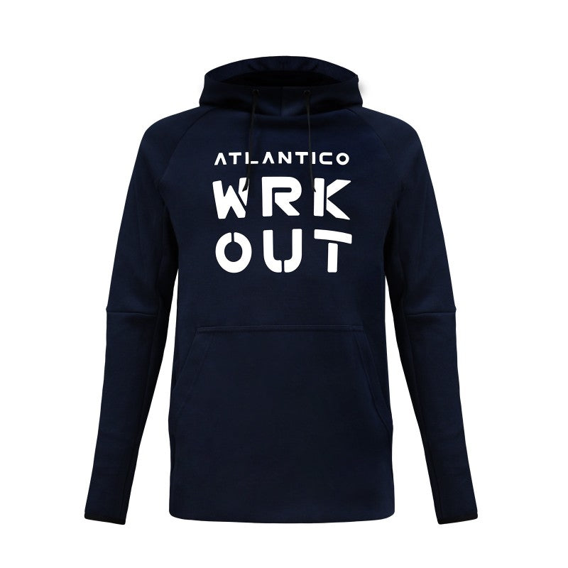 Sweat Capuche 3D - Bleu
