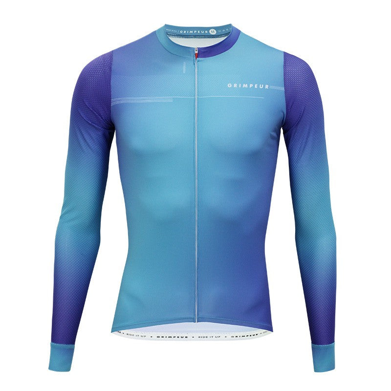 Manche longue maillots - violet/turquoise