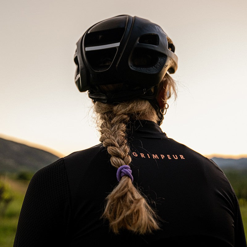 Manche longue maillots - noir et cuivre