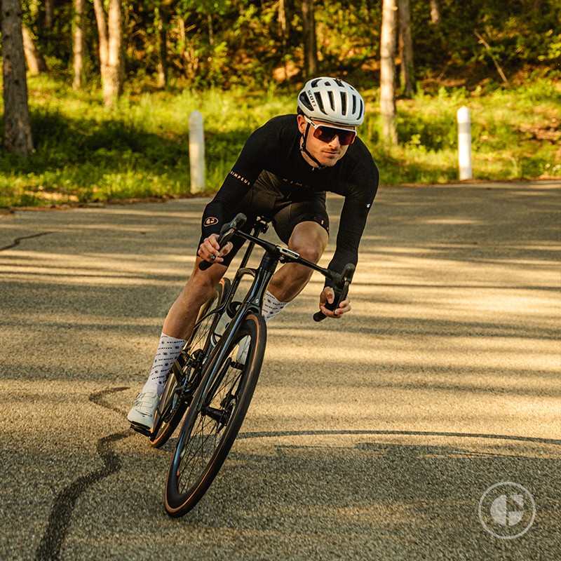 Manche longue maillots - noir et cuivre