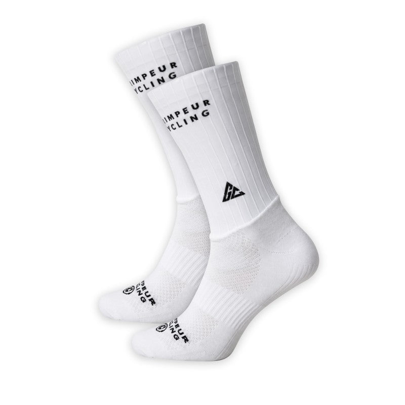 Grimpeur chaussettes AERO Blanches,