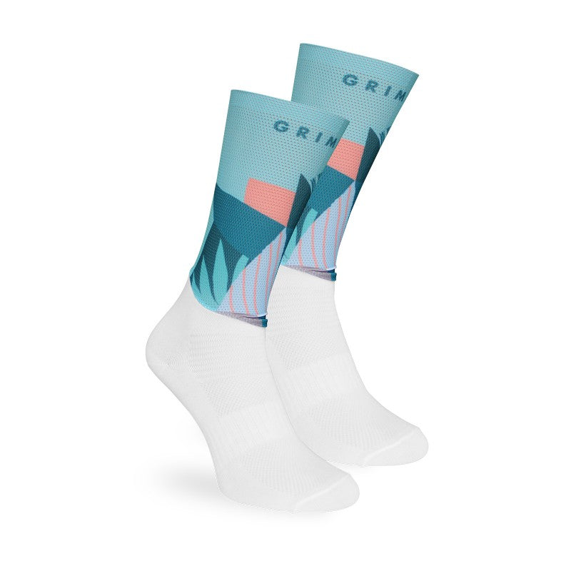 Zenith II chaussettes - turquoise